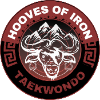 HOOVES OF IRON TAEKWONDO logo
