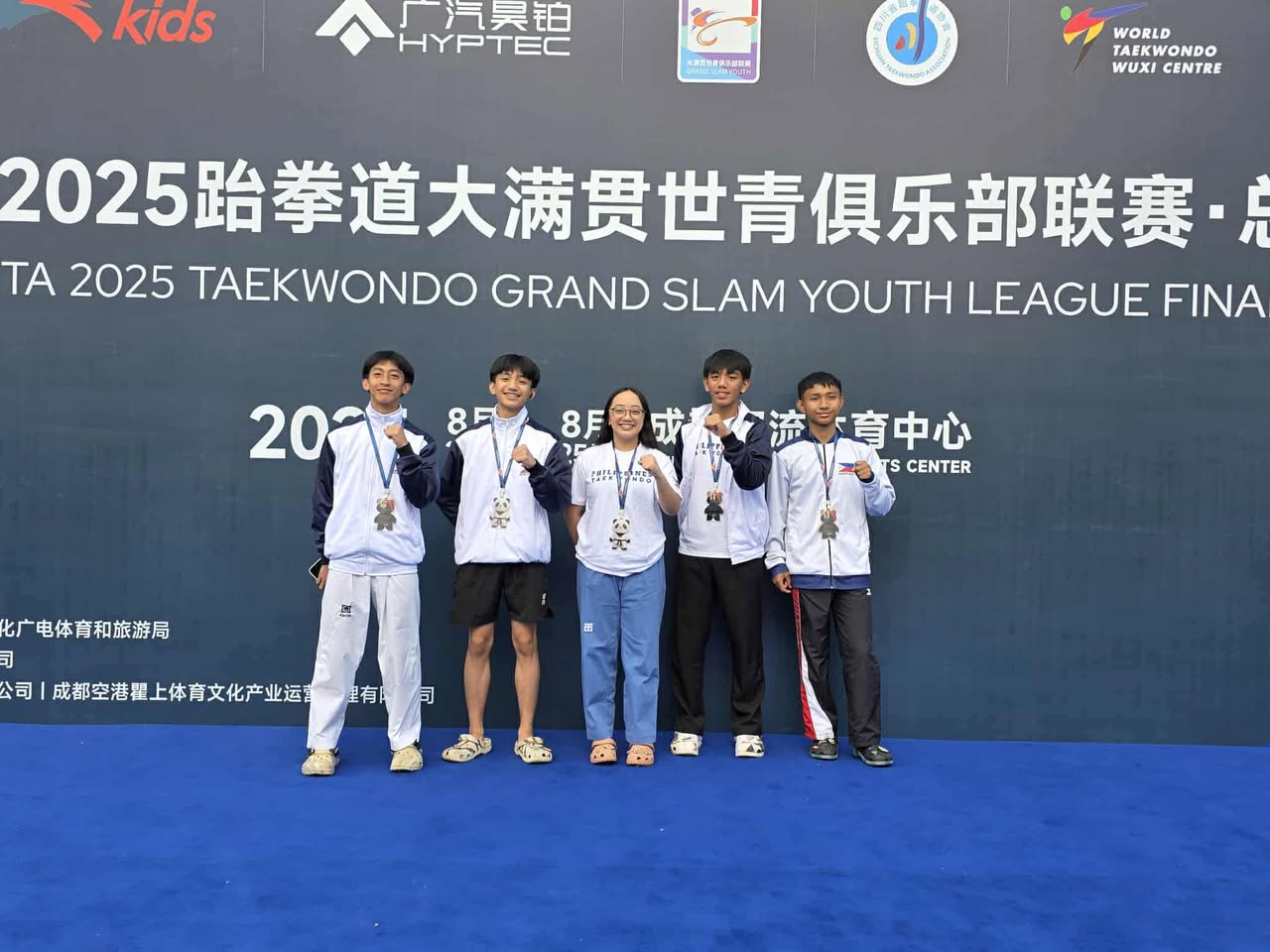 Young Filipino Athletes Shine in Chengdu Global Taekwondo Finals