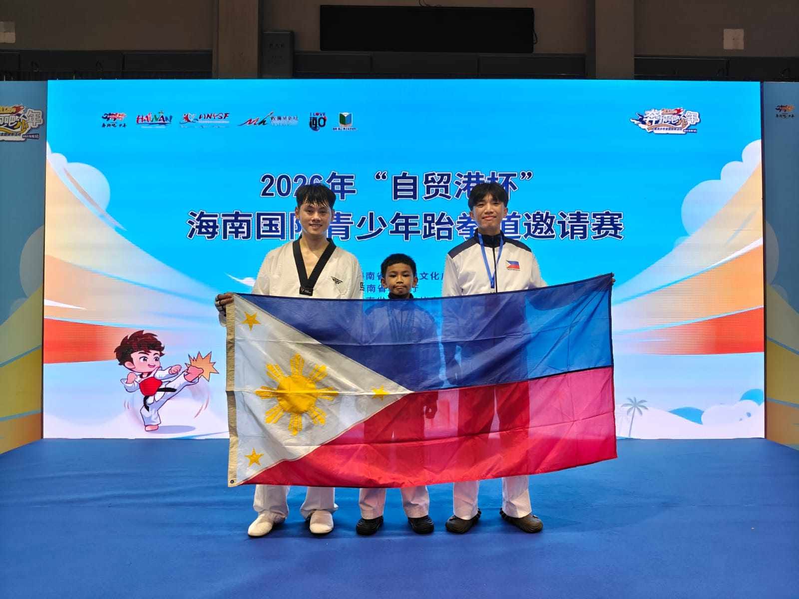 Samahang Taekwondo ng Pilipinas Shines at the Hainan International Youth Taekwondo Open Championship